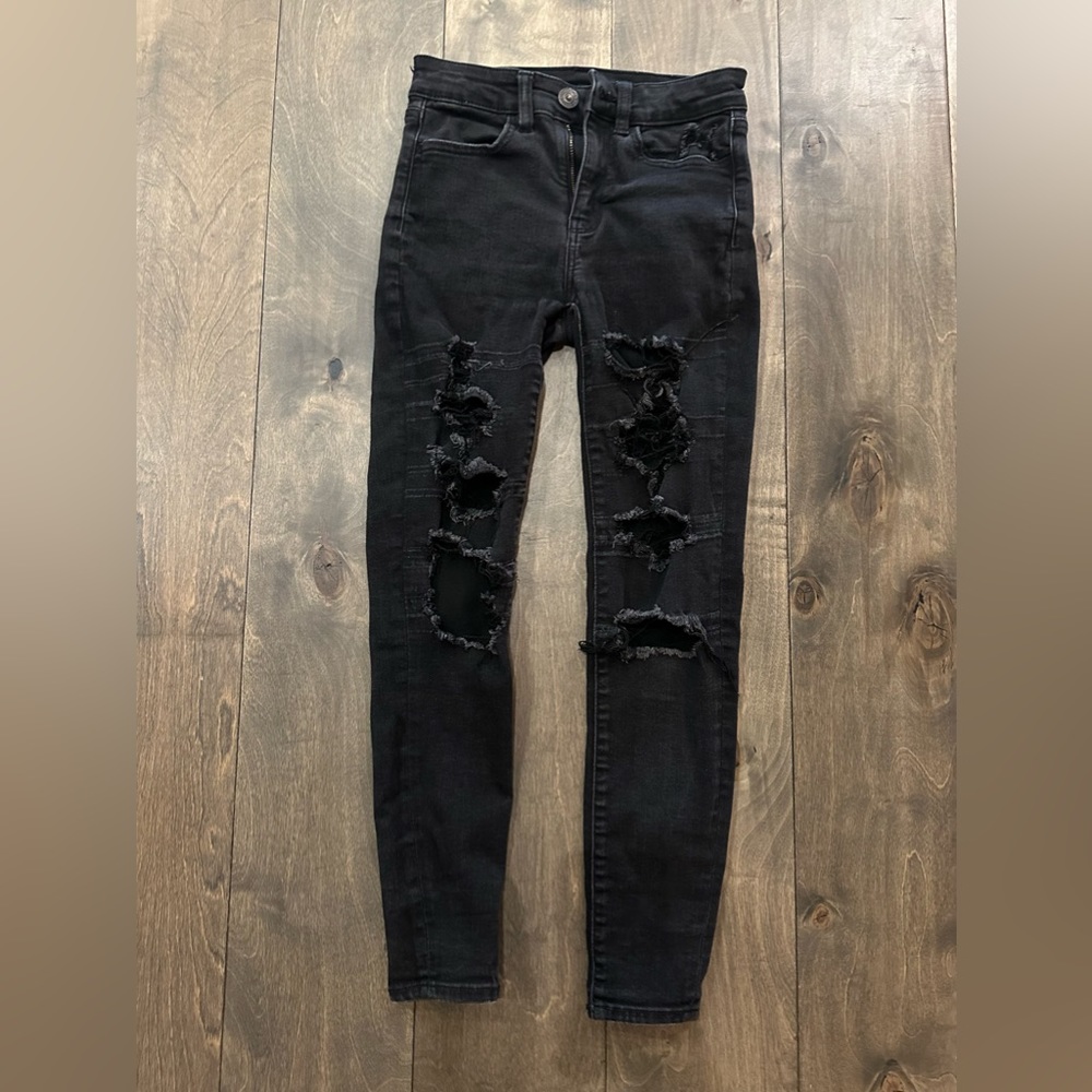 American Eagle hi rise jegging size 2 short